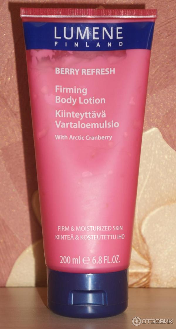 Лосьон для тела Lumene Berry Refresh Firming Body Lotion фото