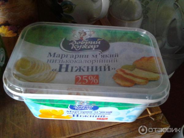 Маргарин Добрый Кухар Нежный 25% фото