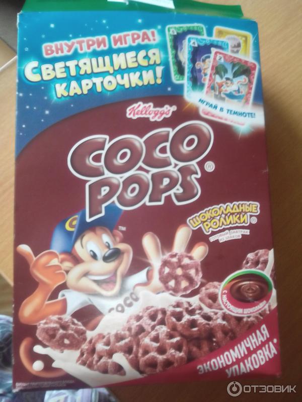 Шоколадные шарики и ролики Coco pops фото