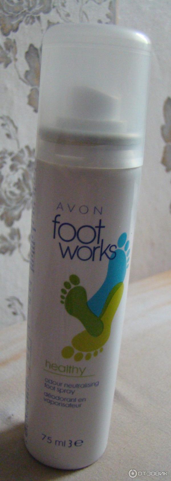 Дезодорант-спрей для ног Avon Foot Works фото