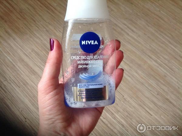 Средство для удаления макияжа с глаз Nivea Двойной эффект фото