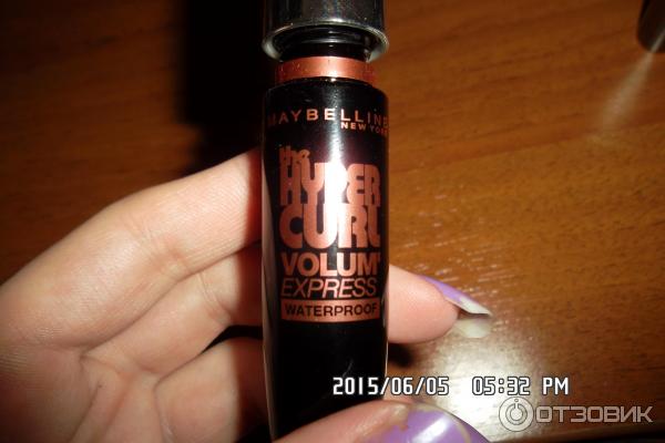 Тушь для ресниц Maybelline New York Volume Express Hyper Curl фото