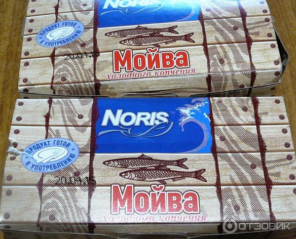 Мойва холодного копчения NORIS фото