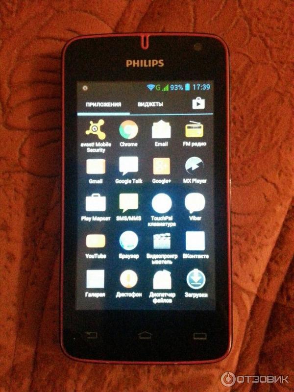 Смартфон Philips W536 фото