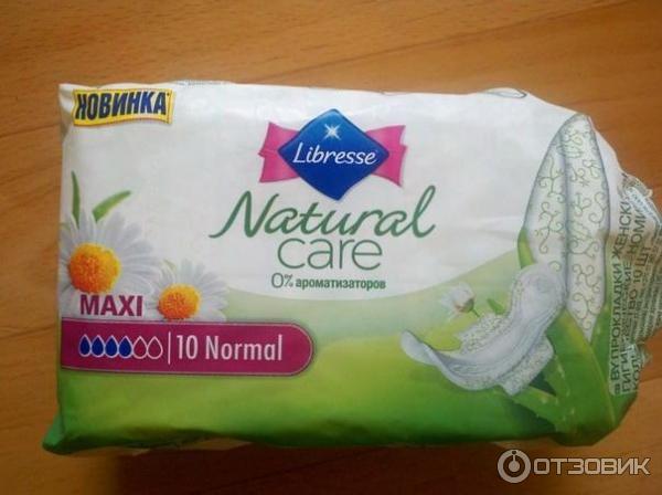 Прокладки Libresse Natural Care Maxi