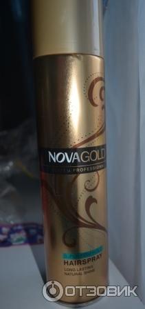 лак для волос Nova Gold System Professional