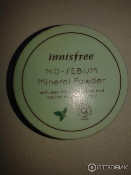 Пудра рассыпчатая Innisfree No sebum mineral Powder фото