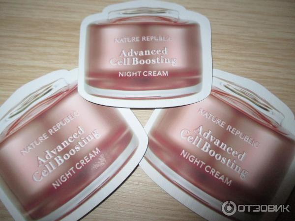 Ночной крем для лица NATURE REPUBLIC Advanced Cell Boosting фото