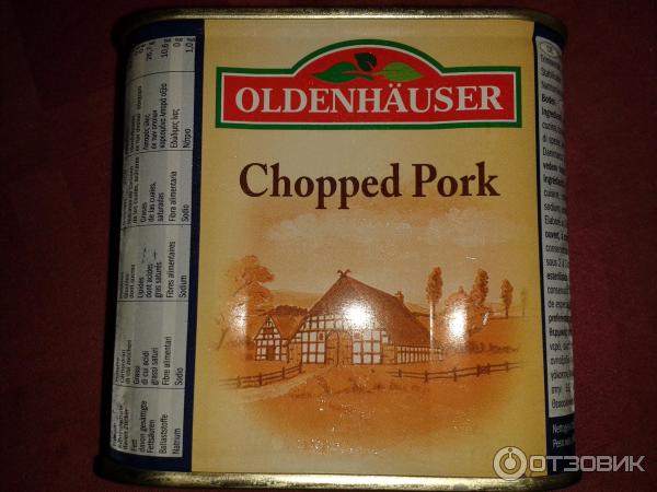 Ветчина Oldenhauser Chopped Pork фото