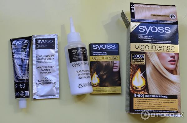 Краска для волос Syoss Oleo Intense 9-60 Песочный блонд фото