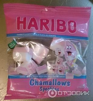 Жевательный зефир Haribo Chamallows Speckies фото