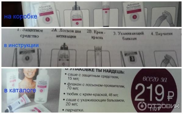 Стойкая крем-краска для волос Avon Салонный уход фото