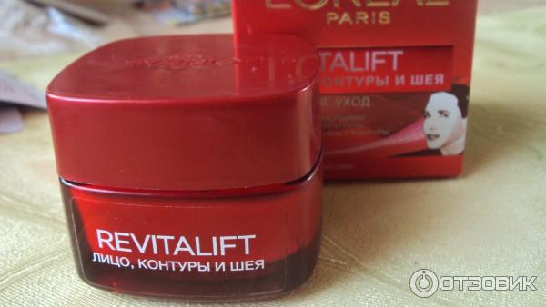 Крем лифтинг-уход L'Oreal Paris Revitalift лицо, контуры и шея фото