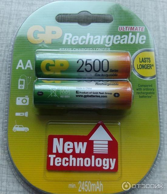 аккумулятор GP 2500mAh