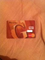 Карта ПриватБанк Mastercard Gold фото