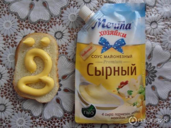 Соус майонезный Мечта хозяйки Сырный фото