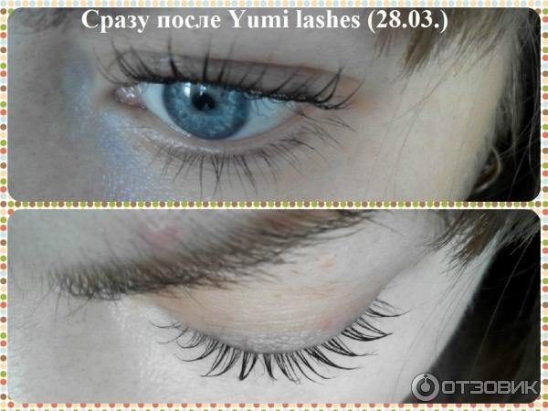 Лифтинг ресниц Yumi Lashes фото