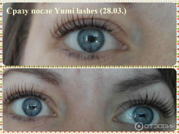 Лифтинг ресниц Yumi Lashes фото