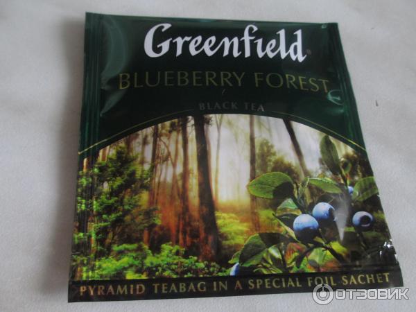 Чай Greenfield Blueberry Forest в пирамидках фото