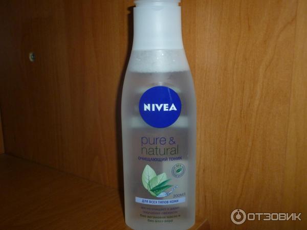 Очищающий тоник Nivea Visage Pure & Natural фото