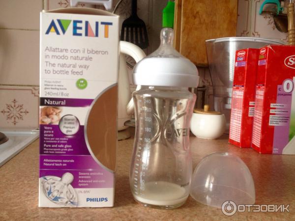 Бутылочка для кормления Philips Avent Natural фото