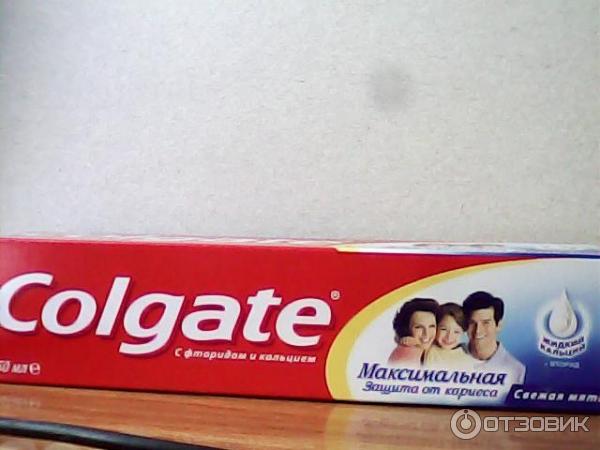 Зубная паста Colgate Maximum Cavity свежая мята фото