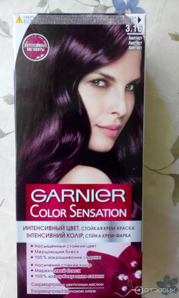 Отзыв о Краска для волос Garnier Color Sensation | Красота и блеск