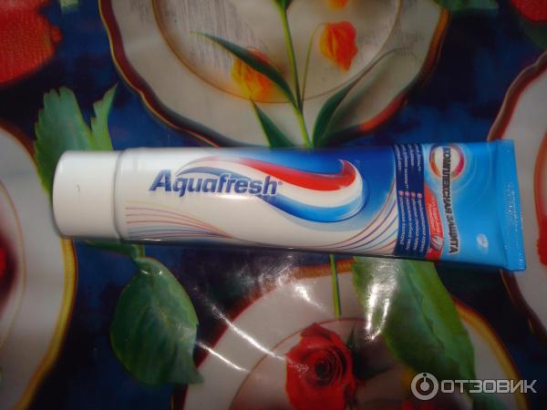 Зубная паста Aquafresh Комплексная защита Отбеливание фото