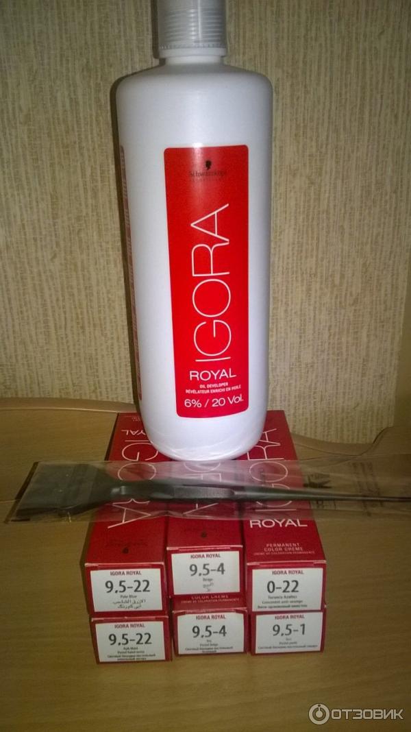 Краска для волос Schwarzkopf Professional IGORA фото