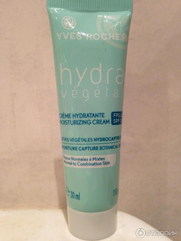 Насыщенный крем Yves Rocher Hydra Vegetal Интенсивное увлажнение 24 часа фото