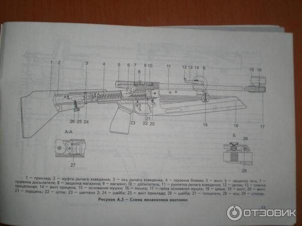 Пружина защелки магазина ИЖ-61 (Иж-61 6), оригинал [52609]