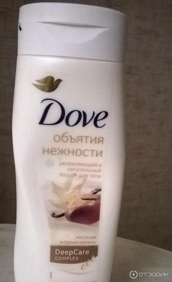 Лосьон для тела Dove Объятия нежности Увлажняющий и питательный с маслом ши фото