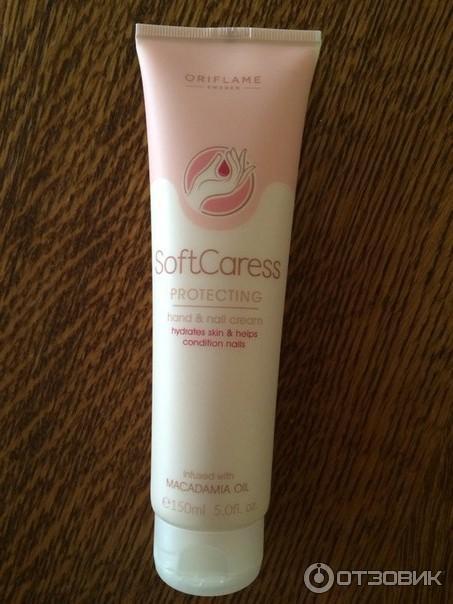 Защитный крем для рук Oriflame Нежность SoftCaress Protecting Hand&Nail Cream фото