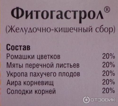 Фитогастрол Инструкция По Применению Цена