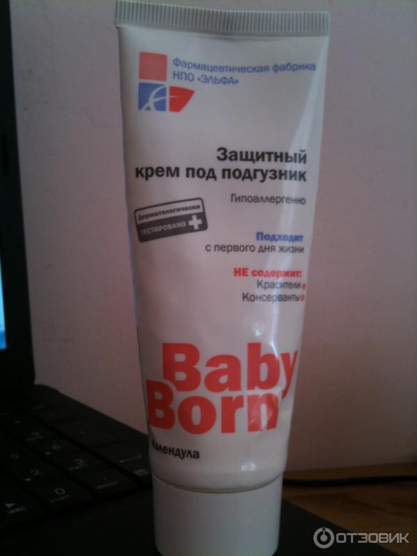 Защитный крем под подгузник Эльфа Baby Born фото