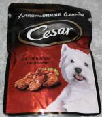Корм для собак Cesar фото