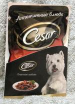 Корм для собак Cesar фото