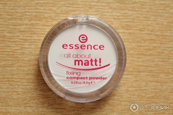 Пудра компактная матирующая Essence All about matt! фото