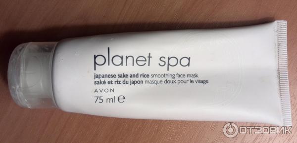 Разглаживающая маска-пленка Avon Саке и рис Planet spa