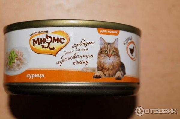 Консервы для кошек мнямс фото