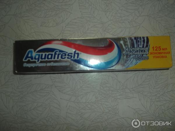 Зубная паста Aquafresh Безупречное отбеливание фото