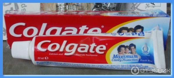 Зубная паста Colgate Maximum Cavity свежая мята фото