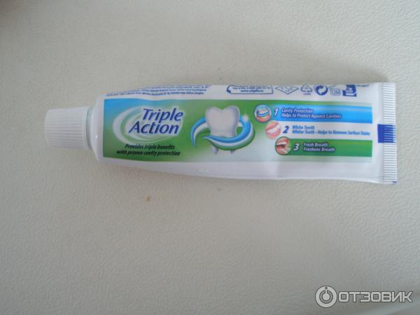 Зубная паста Colgate Triple Action фото