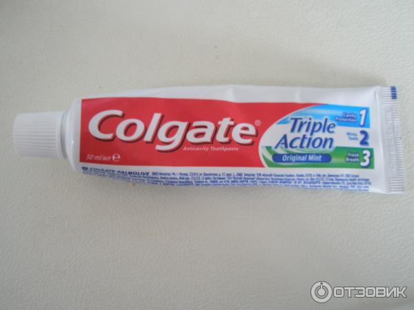 Зубная паста Colgate Triple Action фото