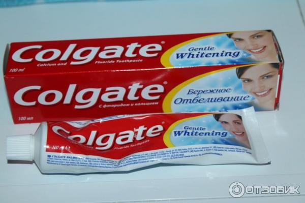 Зубная паста Colgate Бережное отбеливание