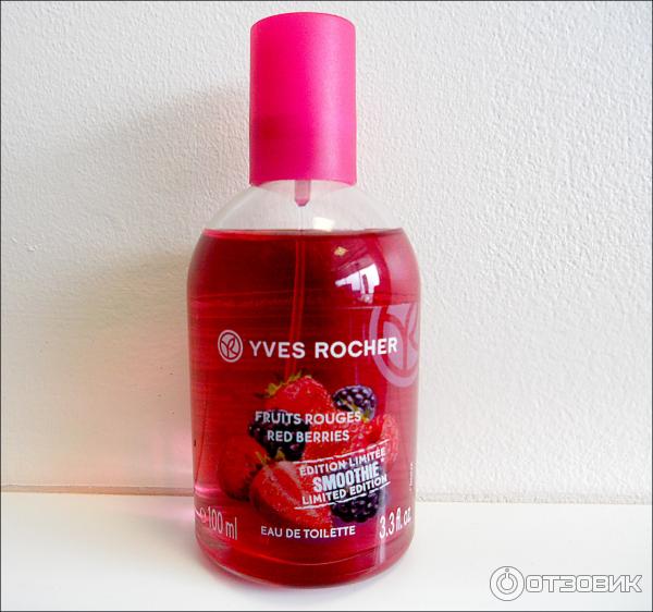 Туалетная вода Yves Rocher Fruit rouges-Red berries и Passion fruit фото