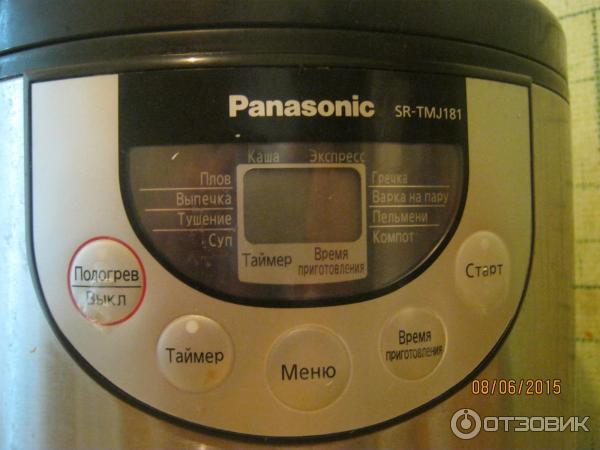 Мультиварка Panasonic SR-TMJ181 фото