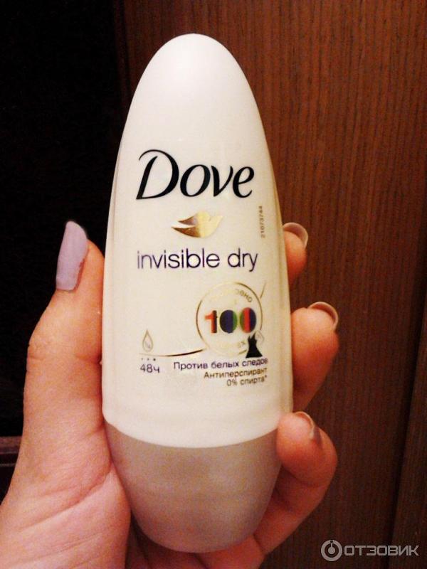 Антиперспирант шариковый Dove Invisible Dry фото