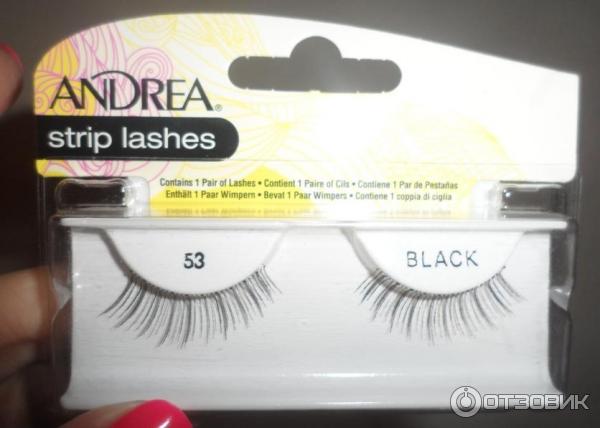 Накладные ресницы Andrea Strip Lashes фото