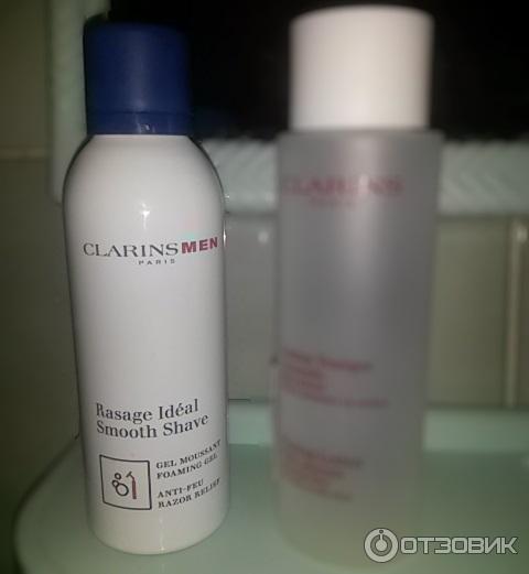 Пенящийся гель для бритья CLARINS MEN фото